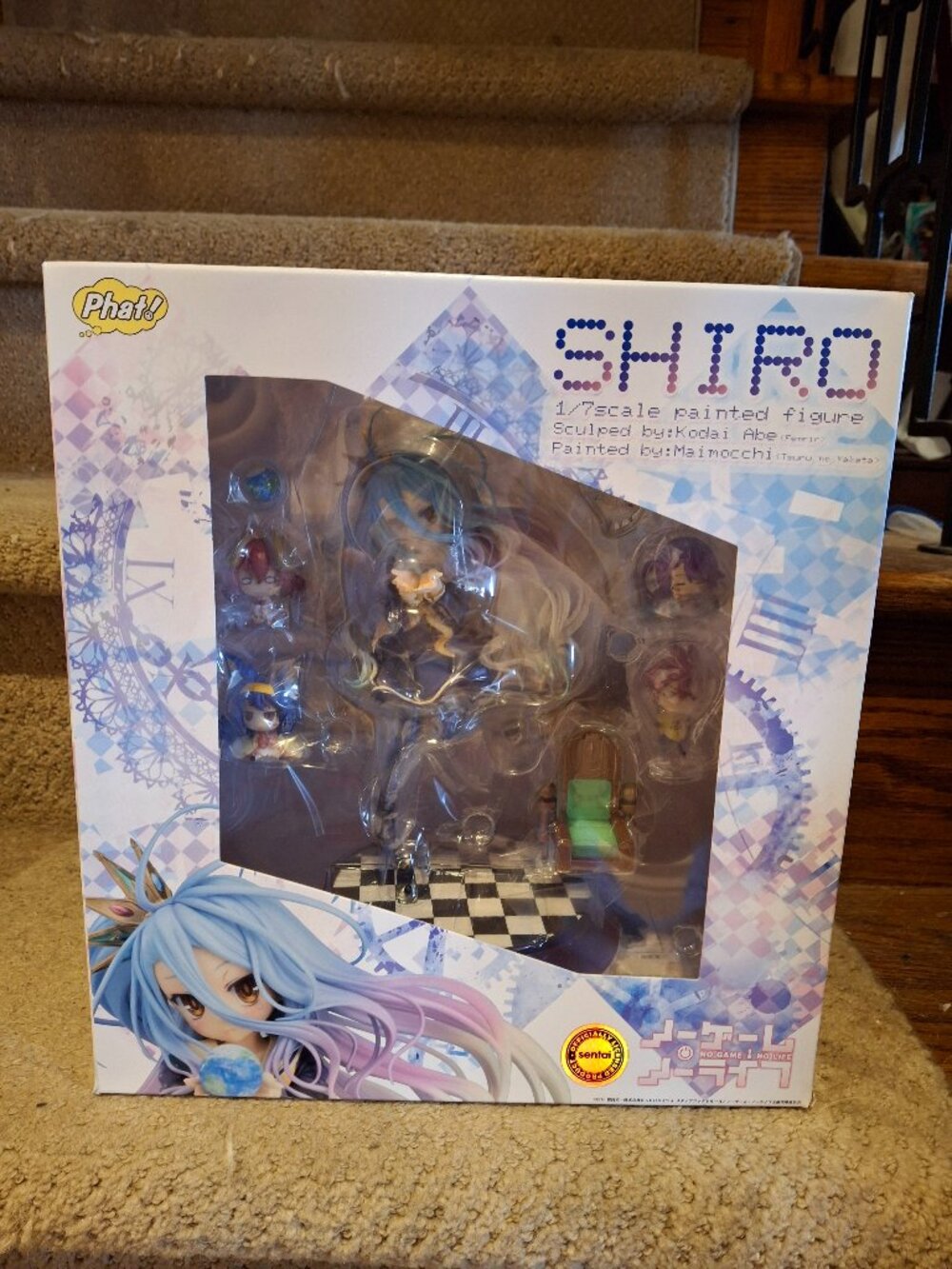 Phat Company No Game No Life Hatsuse Izuna Jibril Shiro Sora Stephanie Dola 1/7